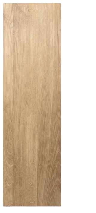 MAHOWA / SELECT 003 — massief eiken van 84 bij 24 cm, 4 cm dik, rechte randen en een rustige, egale nerf